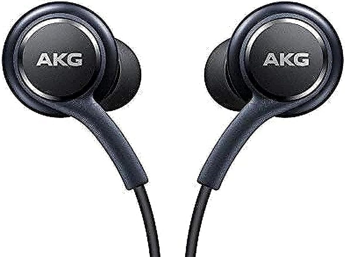 headset type AKG with leather ear - Black