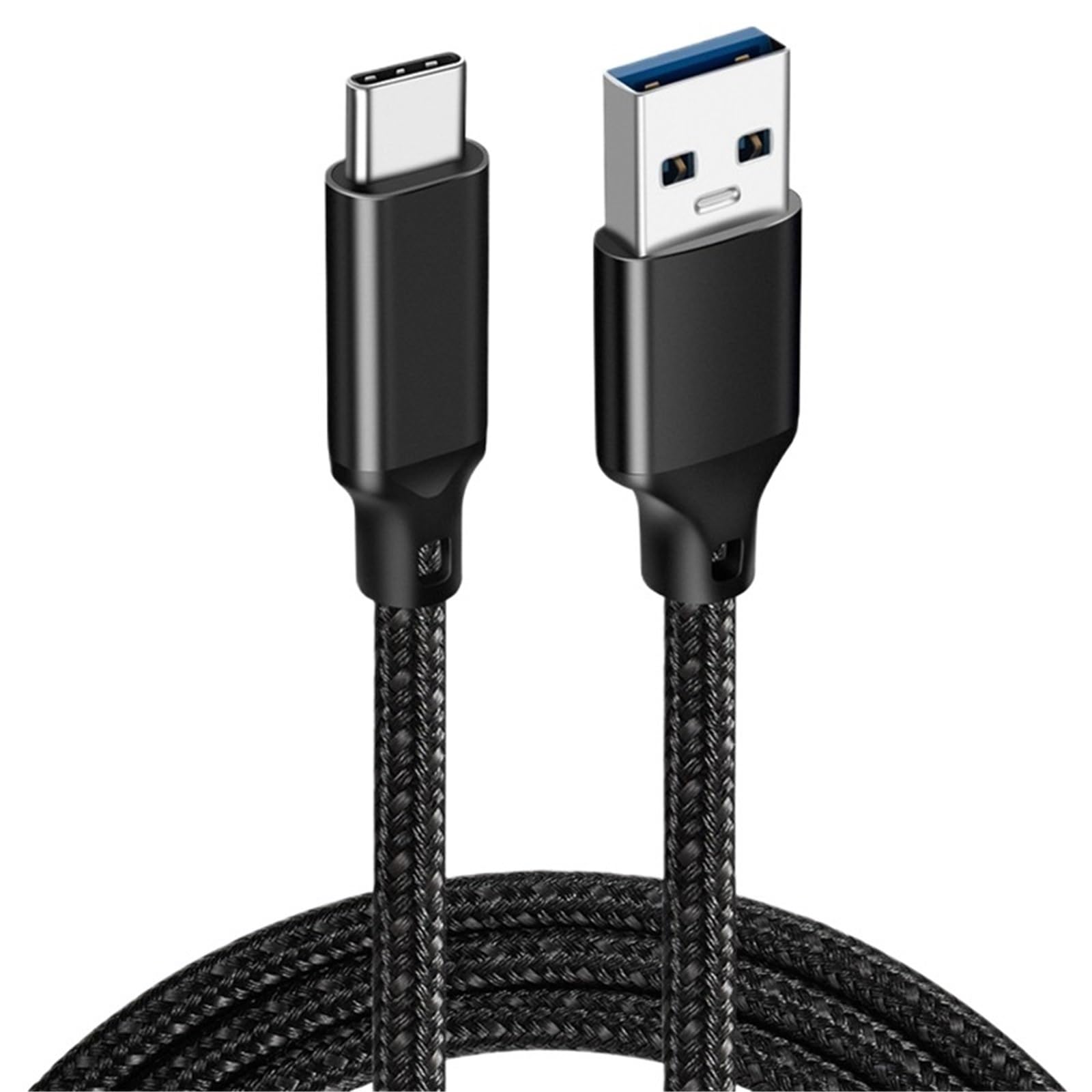 5M 3M 0,2 m USB Typ C Kabel 60W PD Szybka ładowarka Kabel do transmisji danych USB-C Krótki kabel (2 m, UC-314 czarny)