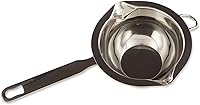 RSVP Endurance DBL-IN Double Boiler Insert | 2-Cup Stainless Steel Steamer for Small Pots | Dishwasher Safe