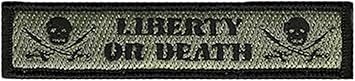 Liberty Or Death Tactical Morale Patch - ACU/Foliage