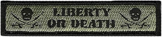 Liberty Or Death Tactical Morale Patch - ACU/Foliage
