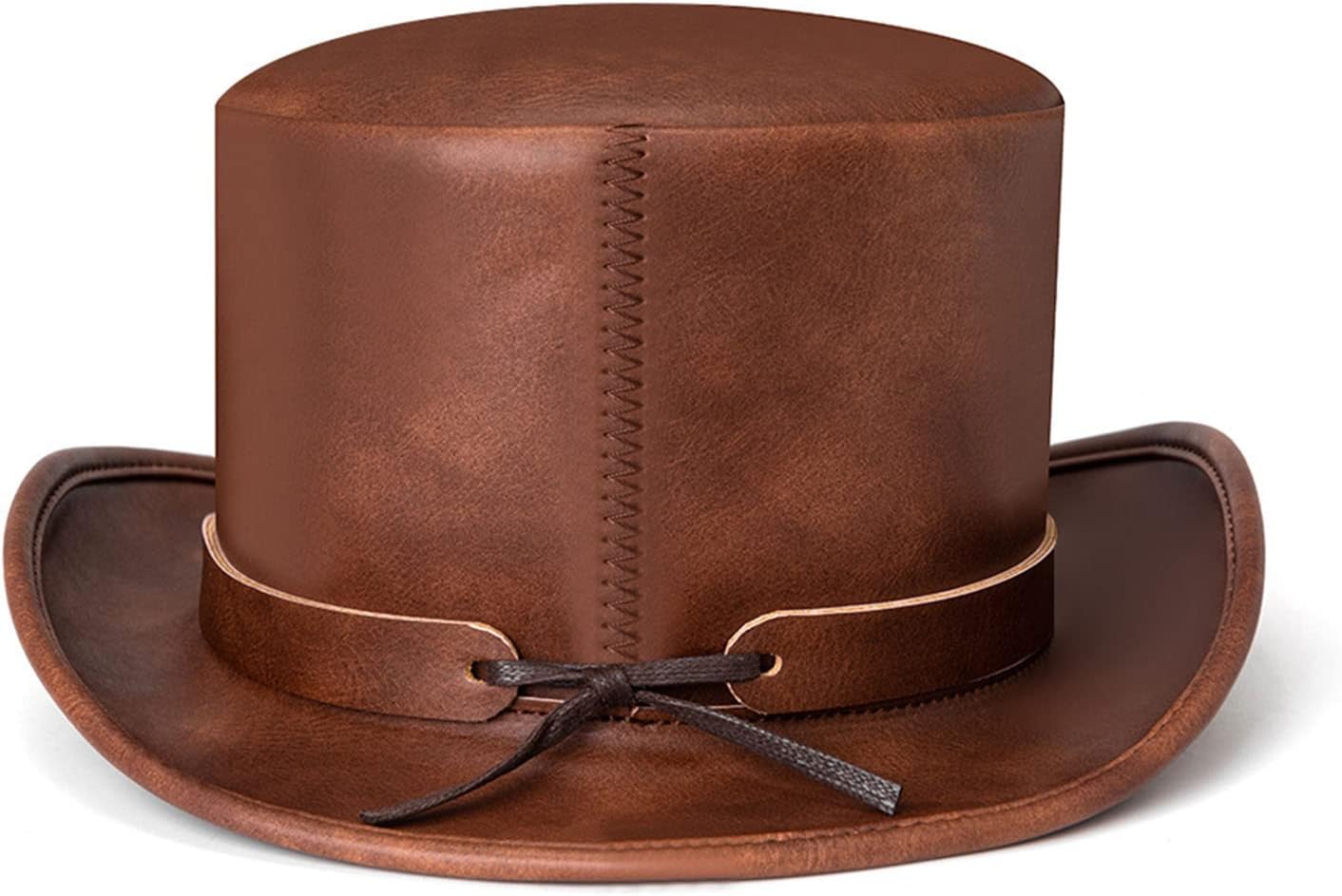 Gay Top Hat Steampunk PU Pork Pie BowlerTop Magician Magician