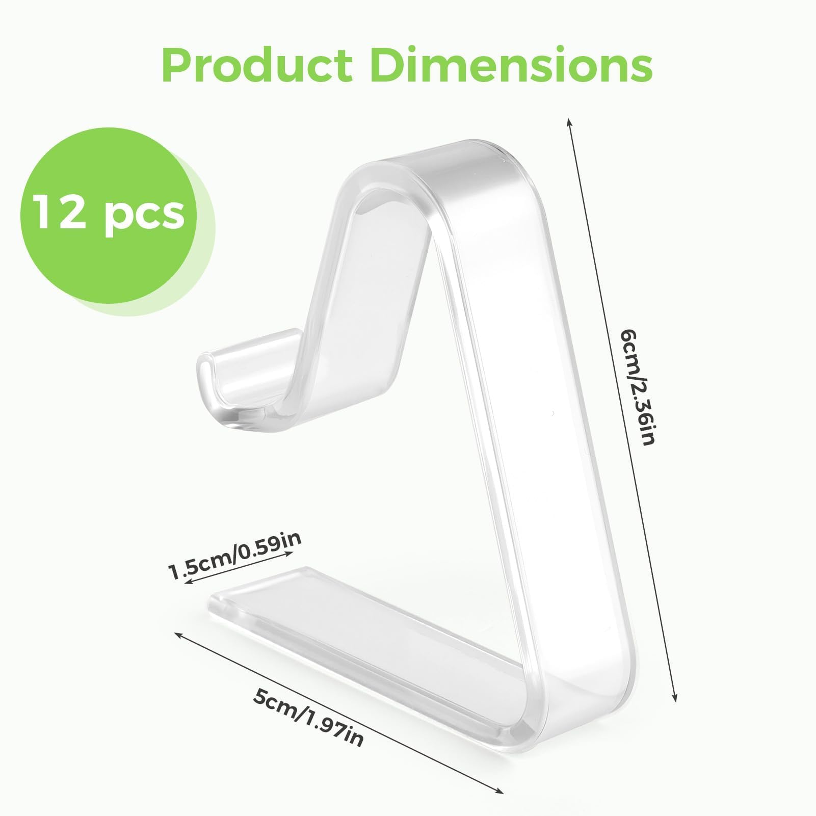 Pince à Nappe en Plastique Transparent 12pces, Attache Nappe pour Tables 3,5-5,5 cm, Accroche Nappe Extérieur