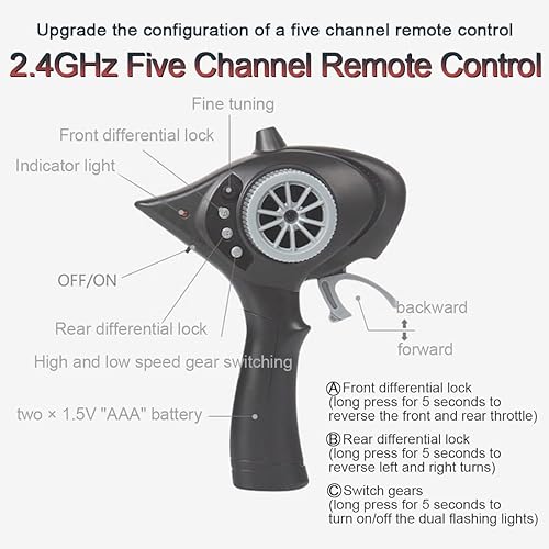 Miniatura 7 de KAROYD RC Unimog Army (URSS) Camión LDRC LD-1201 112 2.4G 5CH Escalada Camión Militar Modelo Vehículo (Versión RTR)