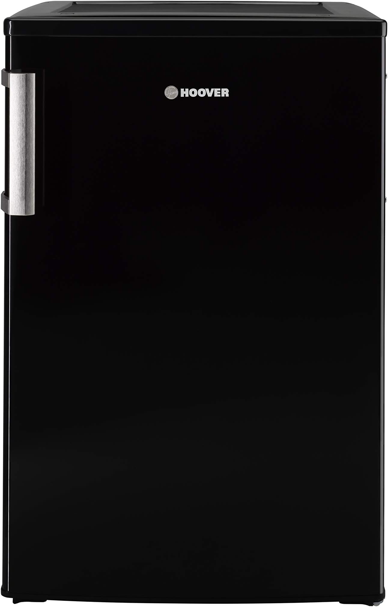 Hoover HVTL542BHK Freestanding Undercounter Fridge, 125L Total Capacity, 55cm wide, Black [Energy Class A+]