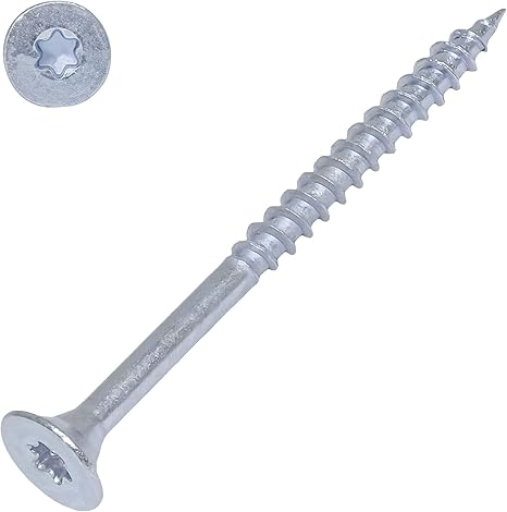 Tornillo Para Terraza Acero Inoxidable 316 Cartón X 700 Unidades De 4.76 Cm GENERICO