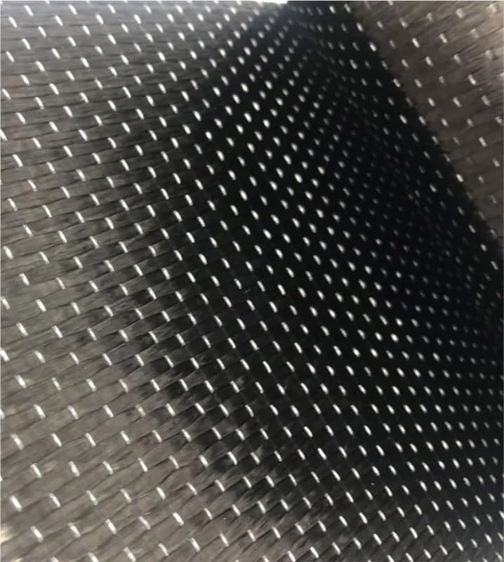 High-Strength 12k Carbon Fiber Reinforced Concrete Cloth - 1/5/10 Meters - Unidirectional Fabric for Superior Strength(20cmx1meter)