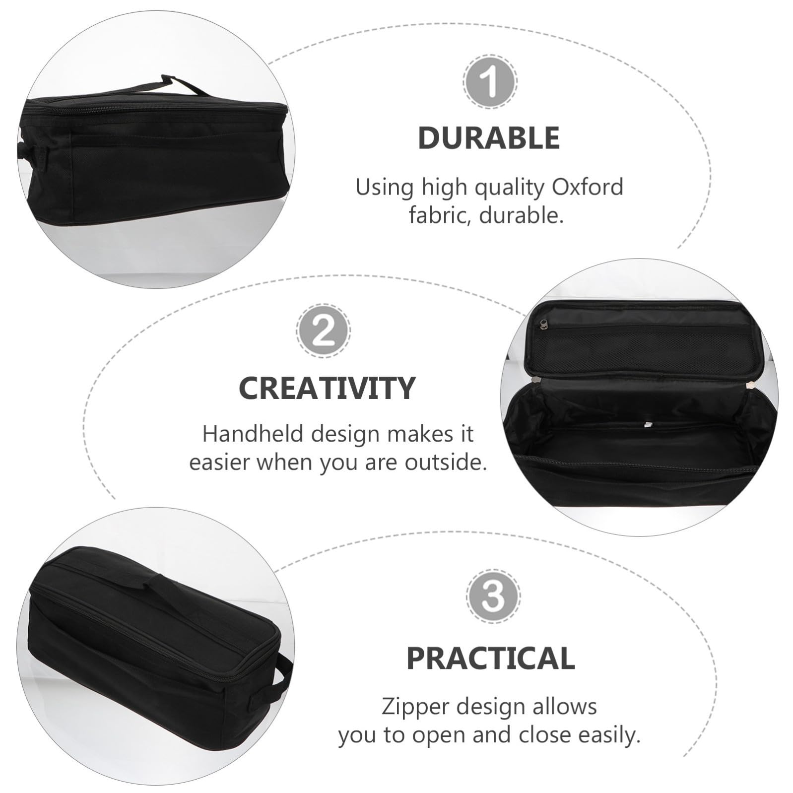 POPETPOP 2stücke Handheld Lunch Bag Wasserdichter Oxford Tragbarer Picknickbehälter Für Camping Und Vielseitige Essensaufbewahrung Für Erwachsene Leicht Und Praktisch