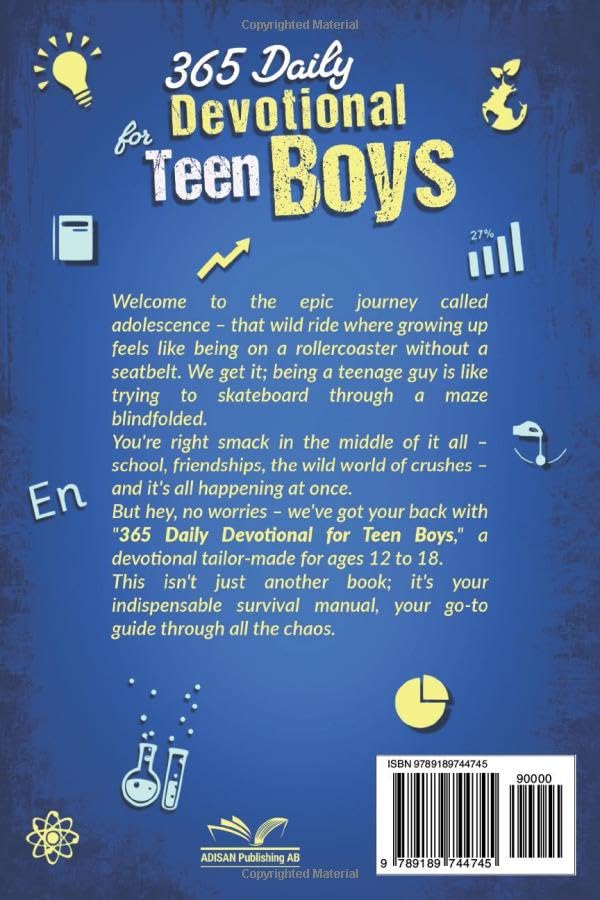 365 Daily Devotionals for Teen Boys: Bible for Teen Boys Aged 12-18 (Bible Study for Teen Boys) - Image 2