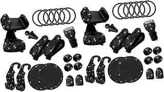 Wakauto Conjunto De 2 Conjuntos De Acessórios Para Carro Acessórios Para Decoração De Automóveis Para Carro Acessórios Para Carros Acessórios Para Carros Acessórios Para Interiores De