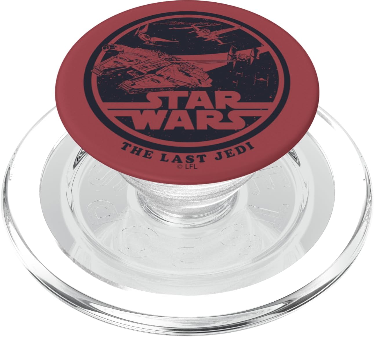 Star Wars The Last Jedi Vintage Ship Poster PopSockets MagSafe PopGrip for iPhone