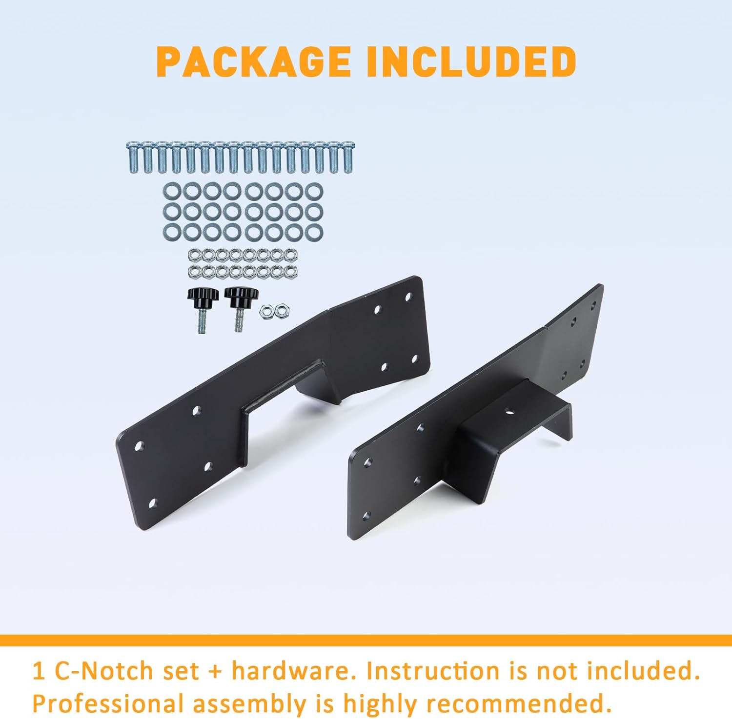 ECOTRIC Rear Axle Lowering C Notch Kit Compatible with 1999-2007 Chevrolet Silverado GMC Sierra 1500 Classic Rear Axle Suspension Lowering C-Notch Kit Rear Axle Lowering Flip Kit