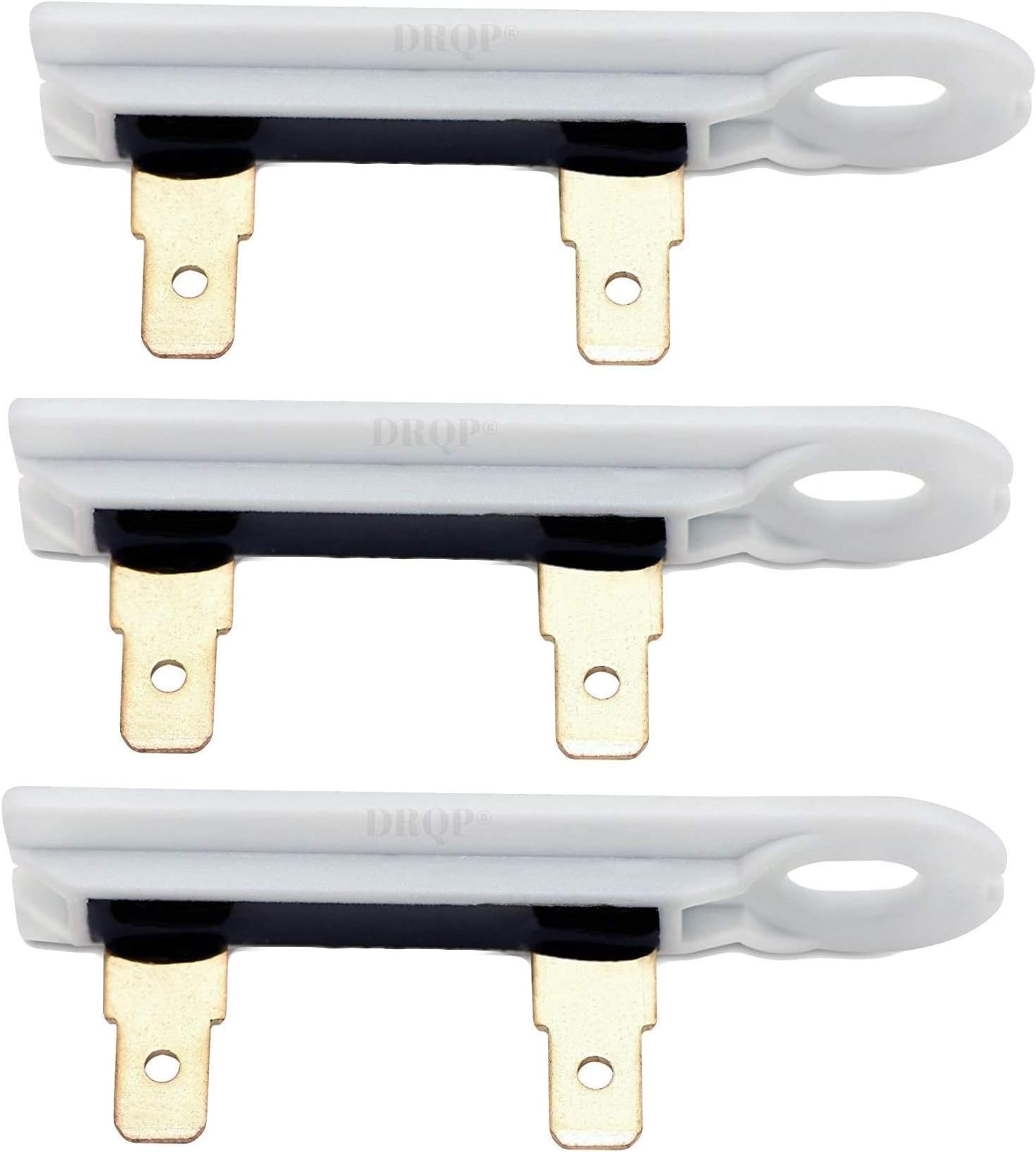 3392519 Dryer Thermal Fuse Set of 3 — Thermofuse Dryer Replacement for Whirlpool Dryer WP3392519, G4AP0500, 3388651, AP6008325, 694511, 80005, 2986, 6L4101, PS11741460, WP3392519VP