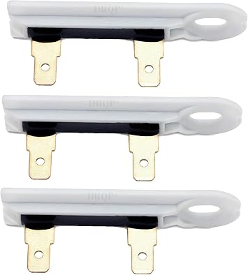 3392519 Dryer Thermal Fuse Set of 3 Thermofuse Dryer Replacement for Whirlpool Dryer WP3392519, G4AP0500, 3388651, AP6008325, 694511, 80005, 2986, 6L4101, PS11741460, WP3392519VP