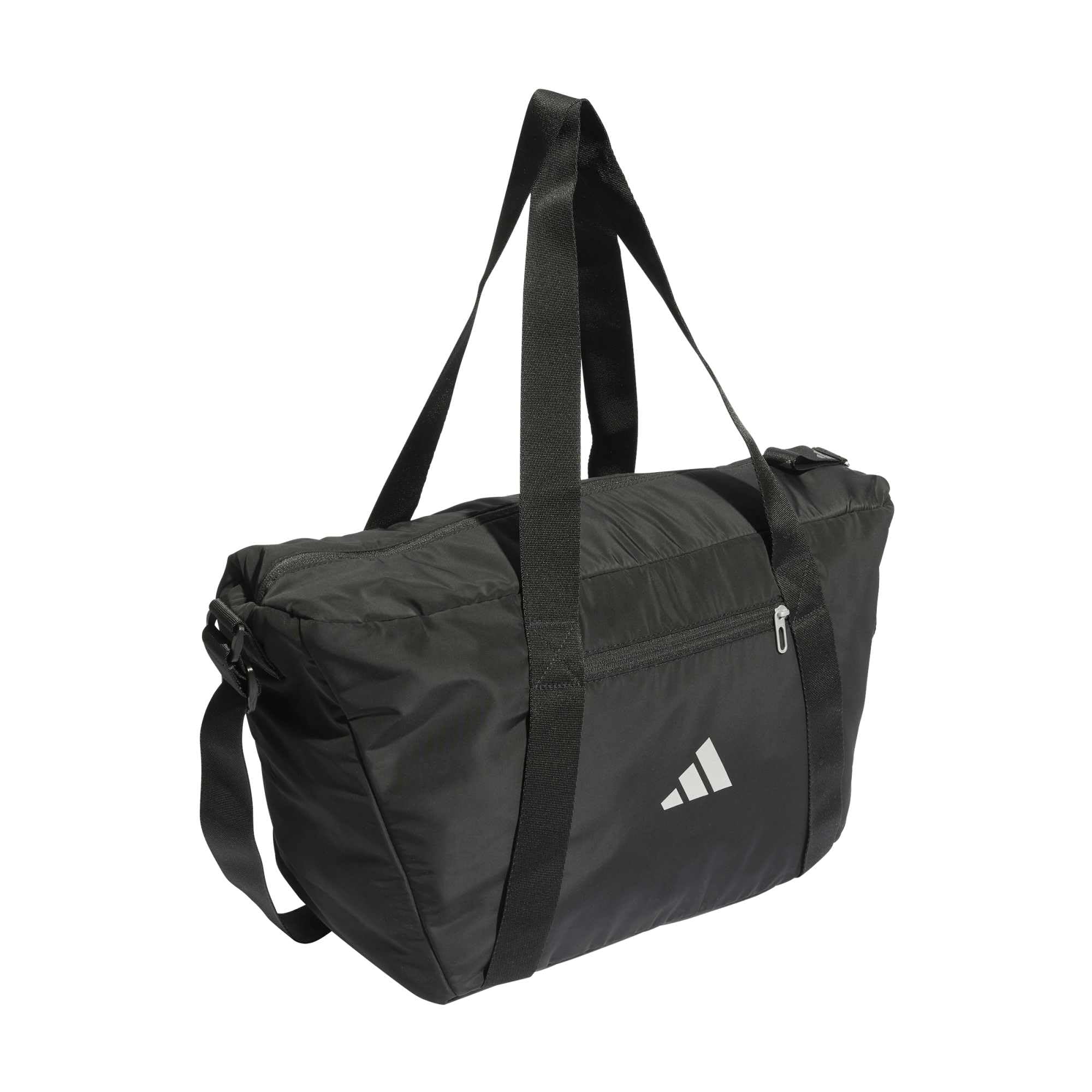 adidas Damen Adidas Sport Bag Duffel Bag, Black/Silver met., One Size