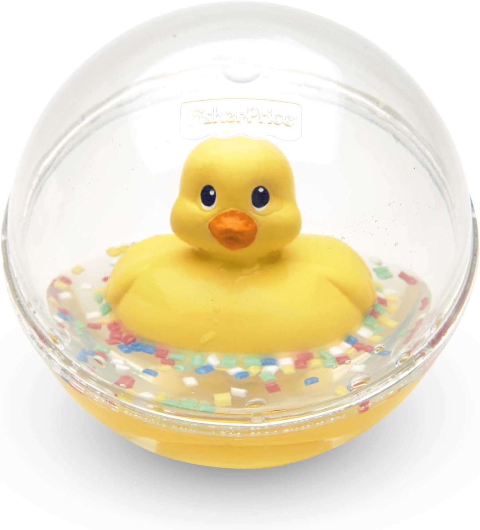 Fisher-Price Watermates, Duck, baby ball activity toy for crawl and chase play ages 3 months and up, 75676
