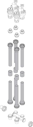 Vista 42 de Orbit 57202 Adaptador de PVC para sistema de colector de válvula Orbit con conexión giratoria