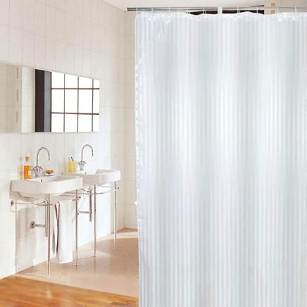 Gris Blanc Rayures Horizontales Rayé Lavable En Machine