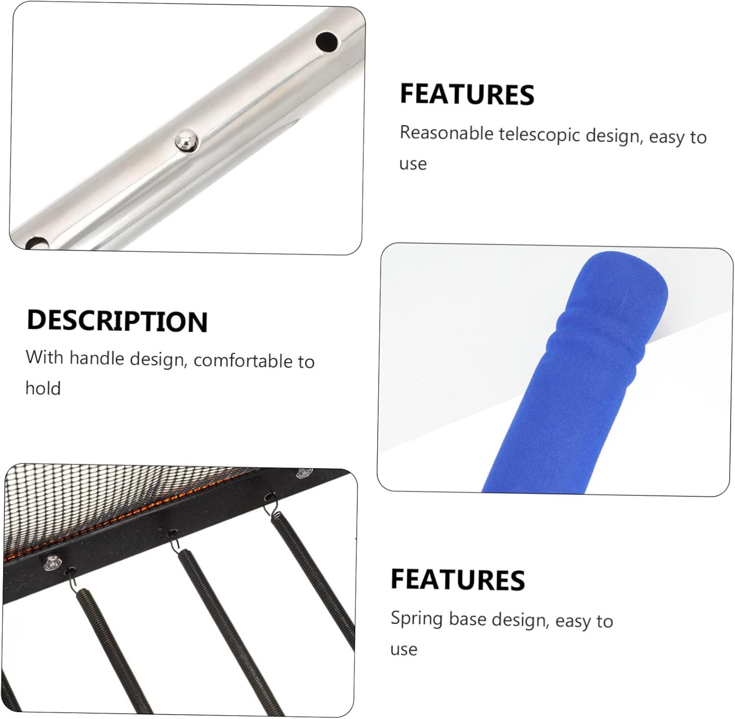 Table Tennis Ball Picker Automatic Ball Collection Tool Sturdy Net for Training and Practice for Players Lightweight and Portable Design