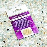 Doming Aufkleber Lebensblume 3D-Effekt in gold Ø 30 mm Blume des Lebens