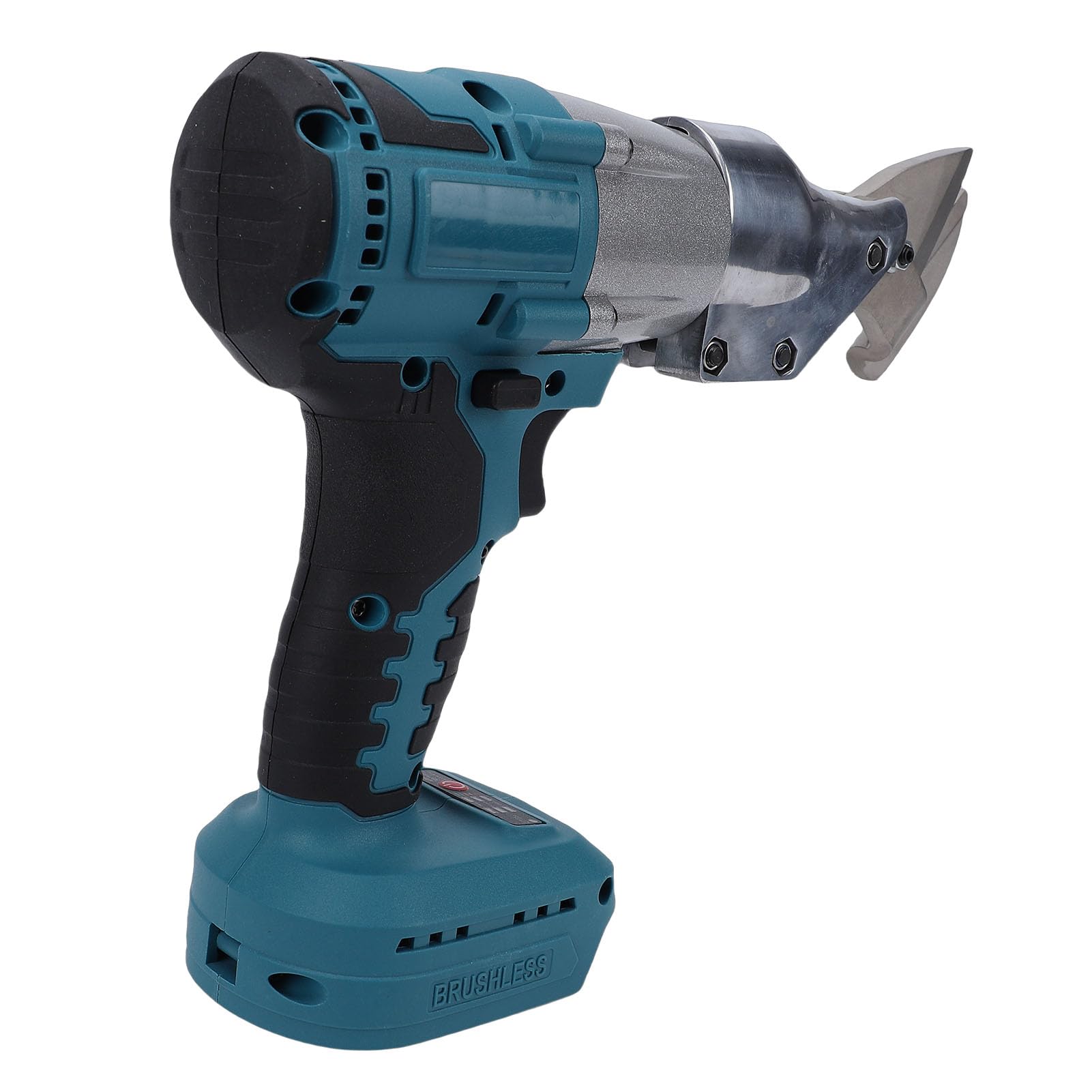 Ejoyous Tijeras de Metal Inalámbricas, Cuchillas de Acero Inoxidable, Cabezal Giratorio de 360 ​​Grados, Velocidad Ajustable para Cortar PVC y Metal para Bricolaje y Uso Profesional (#2)