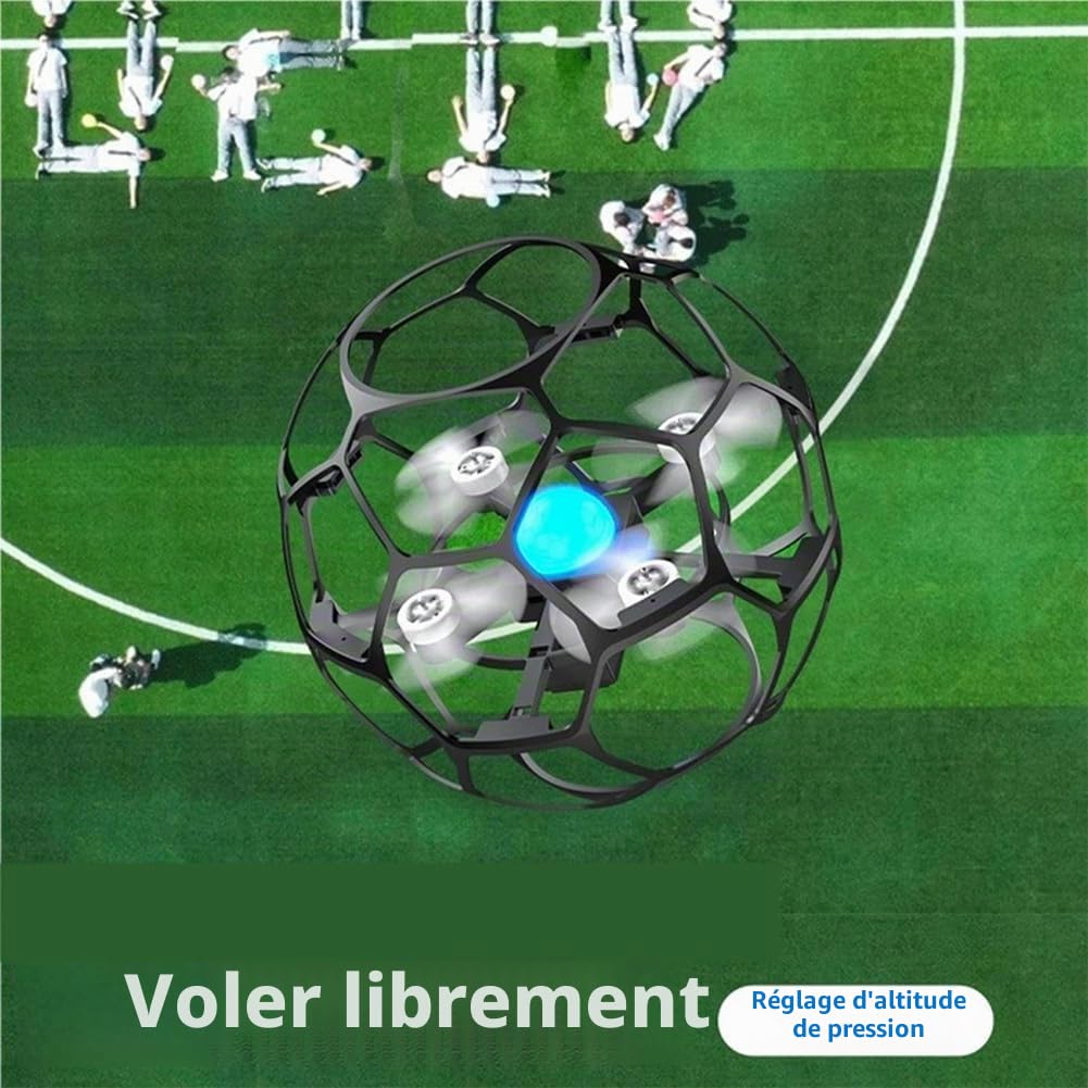 2.4G Dote de Football Drone Kids RC Drone Toys'S Children's Flight Training Professional Racing Drone avec HD FPV