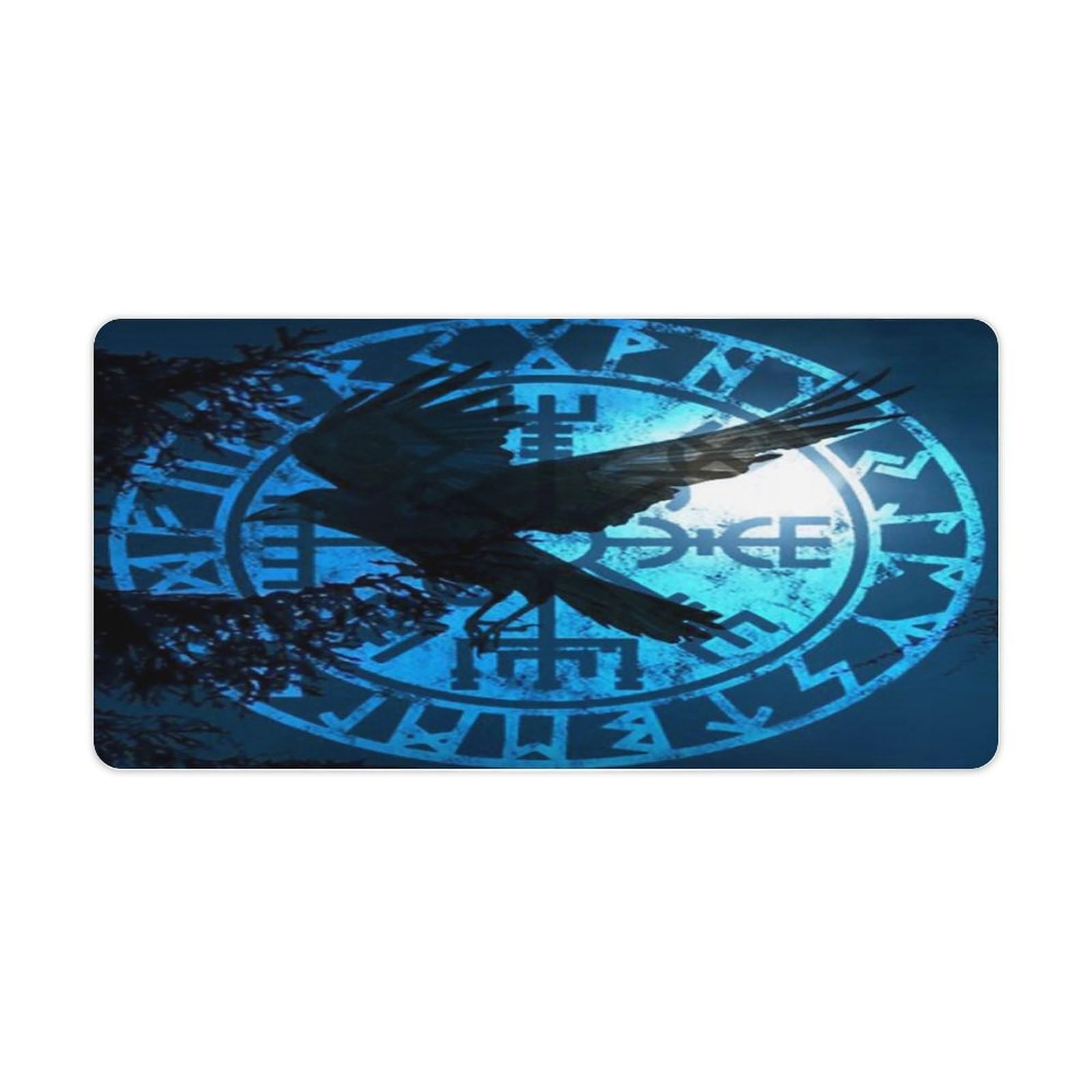 Tapis de souris Viking Vegvisir 30x60cm avec base antidérapante