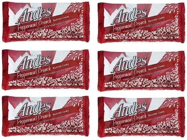 ANDESPeppermint Crunch Baking Chips 10oz - 6 Unit Pack