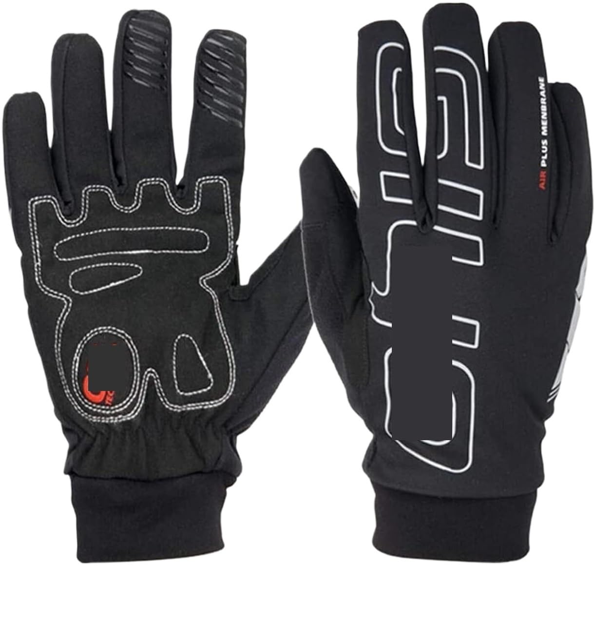 Fahrradhandschuhe Herren-Fahrradhandschuhe, Winter, Warm, Silikon, Laufen, Radfahren, Fahren, Fahrradhandschuhe Radsporthandschuhe