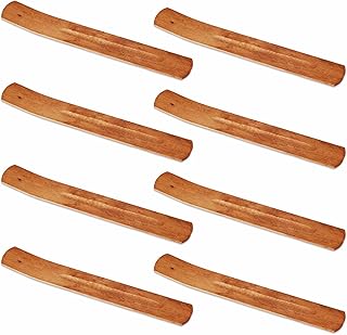 8pcs Incense Holder for Sticks, 9.49 Inch Length Incense Sticks Burner Ash Catcher Wooden Incense Stick Organizer Spa Relaxation Supply for Yoga Gift, 0.08 Inch Diameter Hole