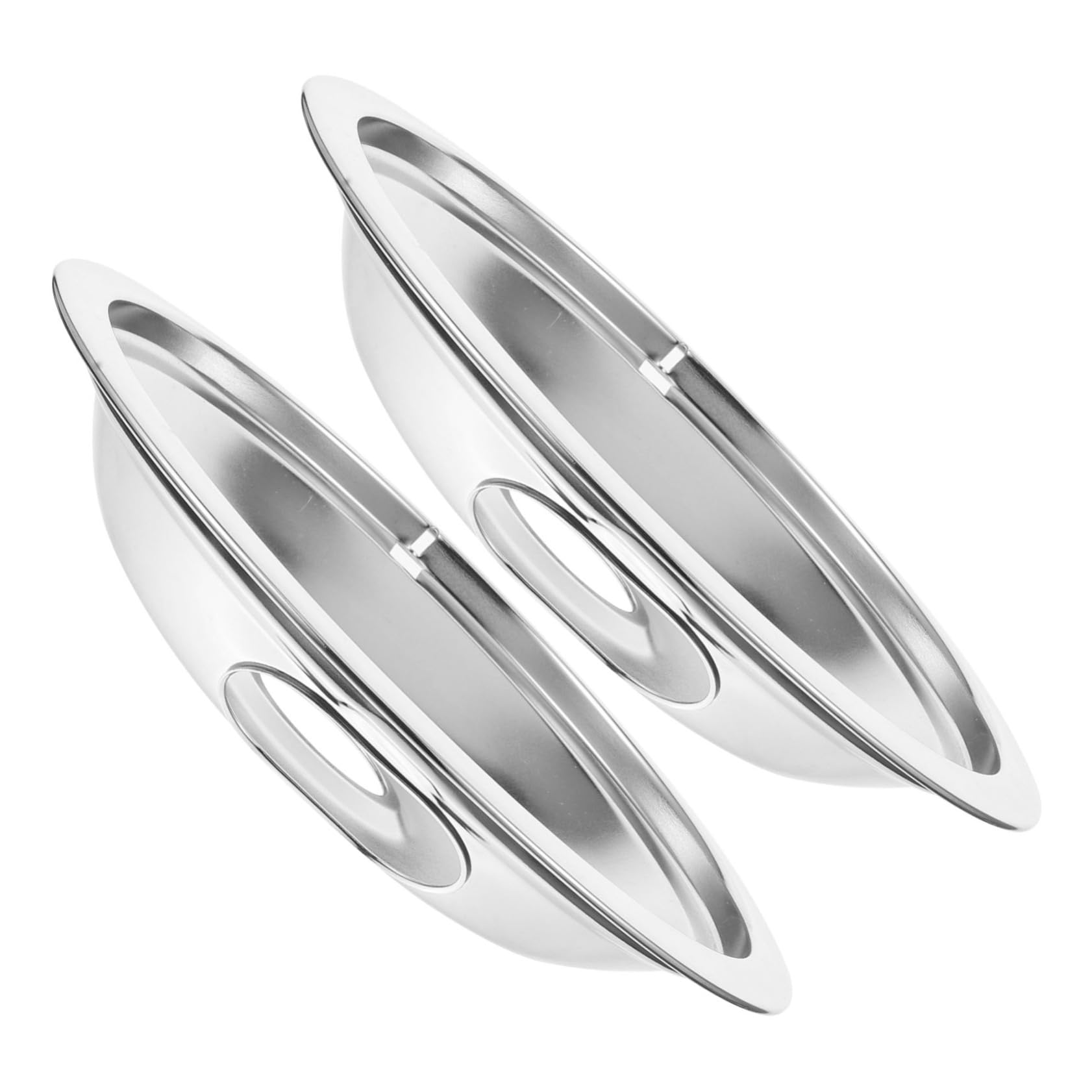 HANABASS Electric Stove Grease Trap Replacement 2 Pack Barbecue Grease Collector for Grill Drip Pan Set