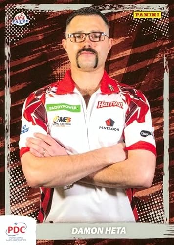 Panini 2025 PDC World Championship Damon Heta Base Trading Card