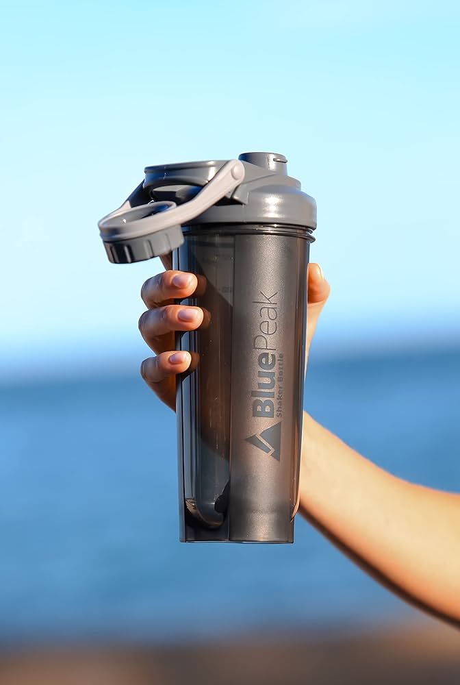 スノーピーク　シェイカー 新品 非売品 Amazon.co.jp: BluePeak プロテインシェイカーボトル 28オンス