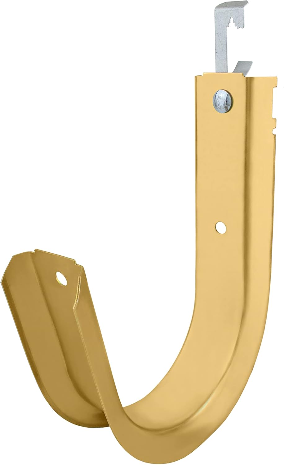 2 Heavy Duty Metal Cable & Wire Support Batwing J-Hook Hangers with Bat Wing Clip for attaching ceiling wire & threaded rod for Cable & Wire Management
