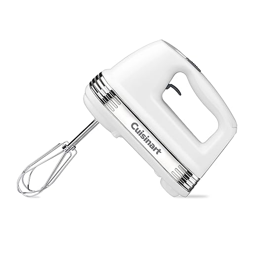 Cuisinart HM-50 Power Advantage 5-Speed Hand Mixer, White