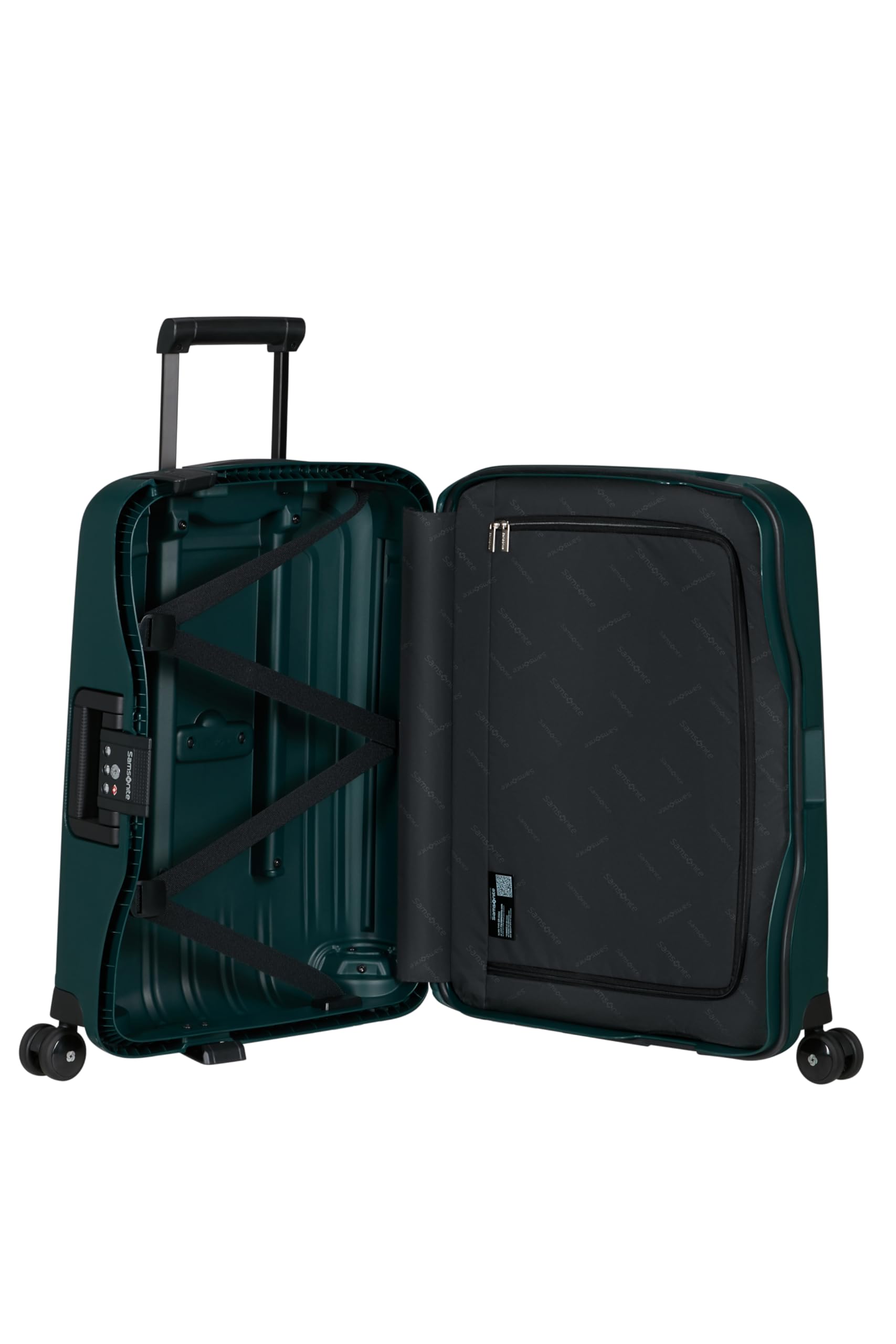 Samsonite S'Cure - Spinner S, Equipaje de Mano, S (55 cm), 34 L, Azul (Dark Blue) — view 240
