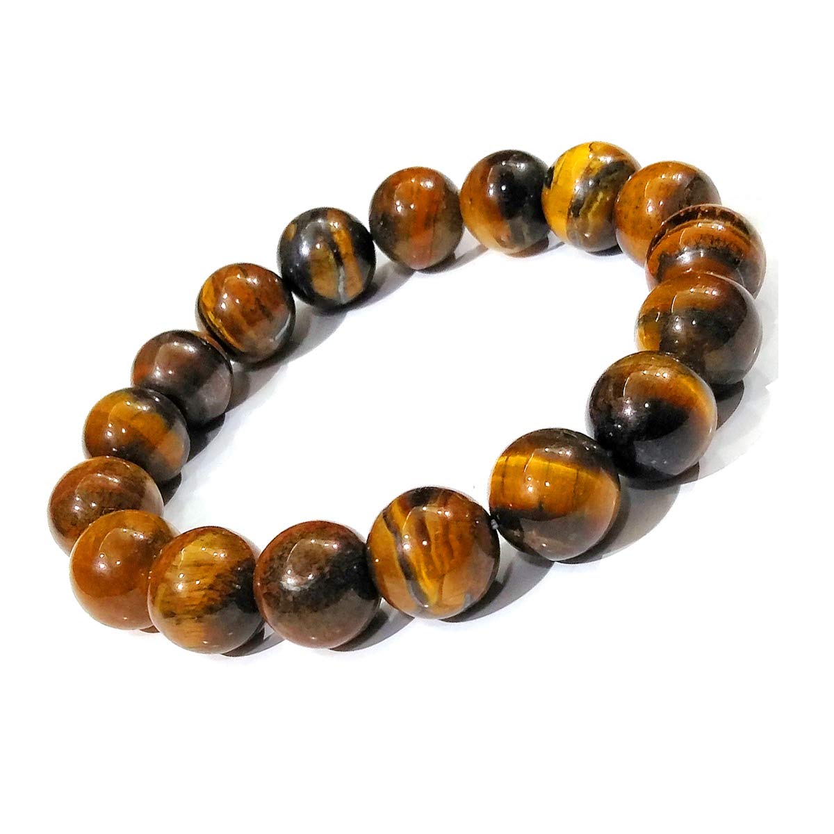 Reiki Crystal Products Tiger Eye Reiki Healing Bracelet for Unisex Adult (Golden And Brown) (B08TRGP2B2) Amazon Price History, Amazon Price Tracker