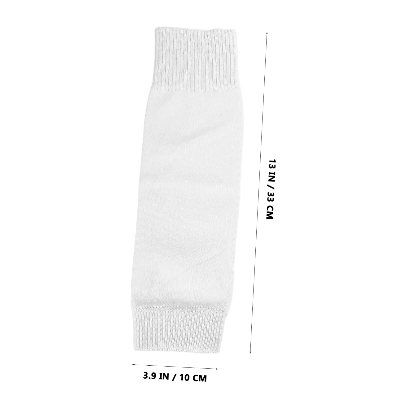 TOYANDONA Enhanced Elasticity Leggings 2 Pairs Shin Guard Sleeves for Soccer Running Fitness Breathable Quick-Dry Socks