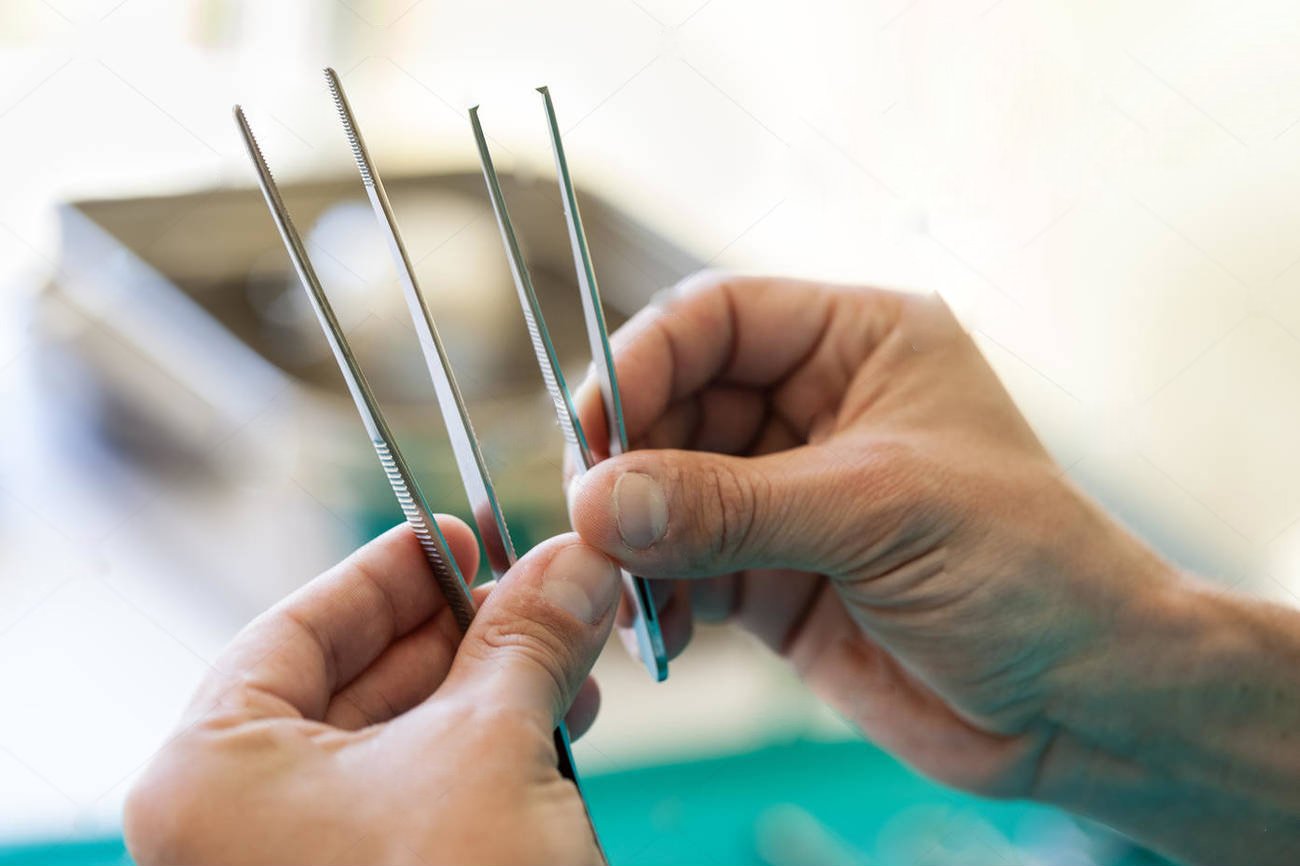 SURGICAL ONLINE 8 Micro Surgery Instruments Set Dental Medic Medical Implant Dentistry Supply