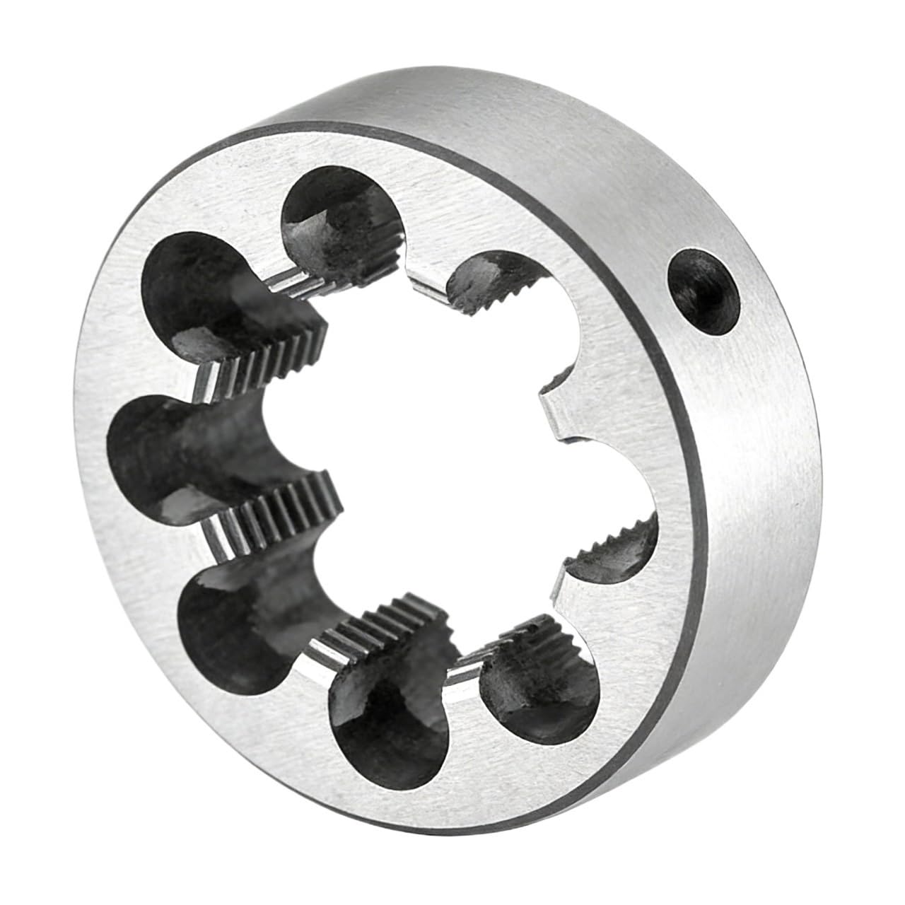 M70 máquina de flauta recta de acero de alta velocidad, grifo de rosca y troquel redondo, mano derecha, herramienta de roscado de reparación de metales de paso de 1,5-3mm(M70x1.5)