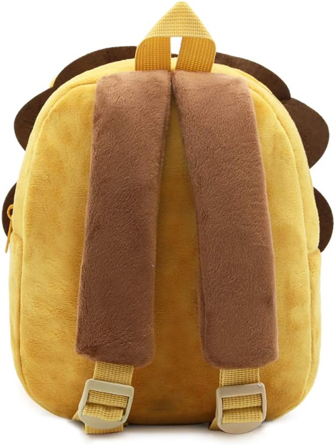 Children Toddler Preschool Backpack Plush Animal Cartoon Backpack Baby Kids School Satchel Travel Lunch Bags(Lion) - Image 4