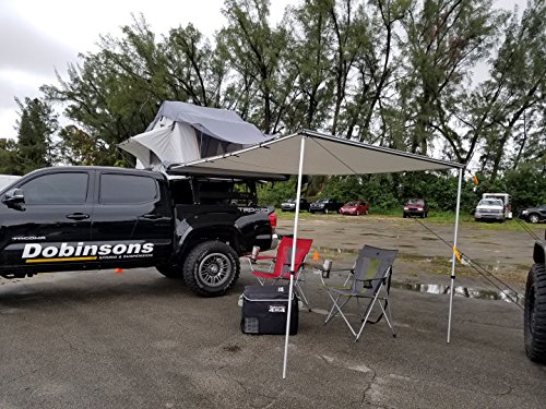 Dobinsons 4X4 Roll Out Awning 6.5Ft X 9.8Ft Medium Size, Includes Brackets And Hardware - Ce80-3937 #TOP7