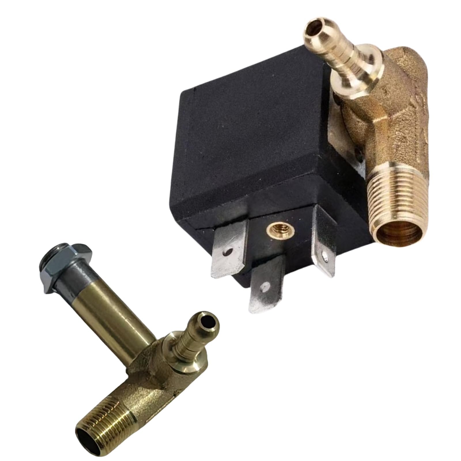 Hdoytxxm A Brass Hot Water Normally Closed Valves Coffee Maker Machine Solenoid 2035 Engine Ccessories Enduring Pressure Increasing