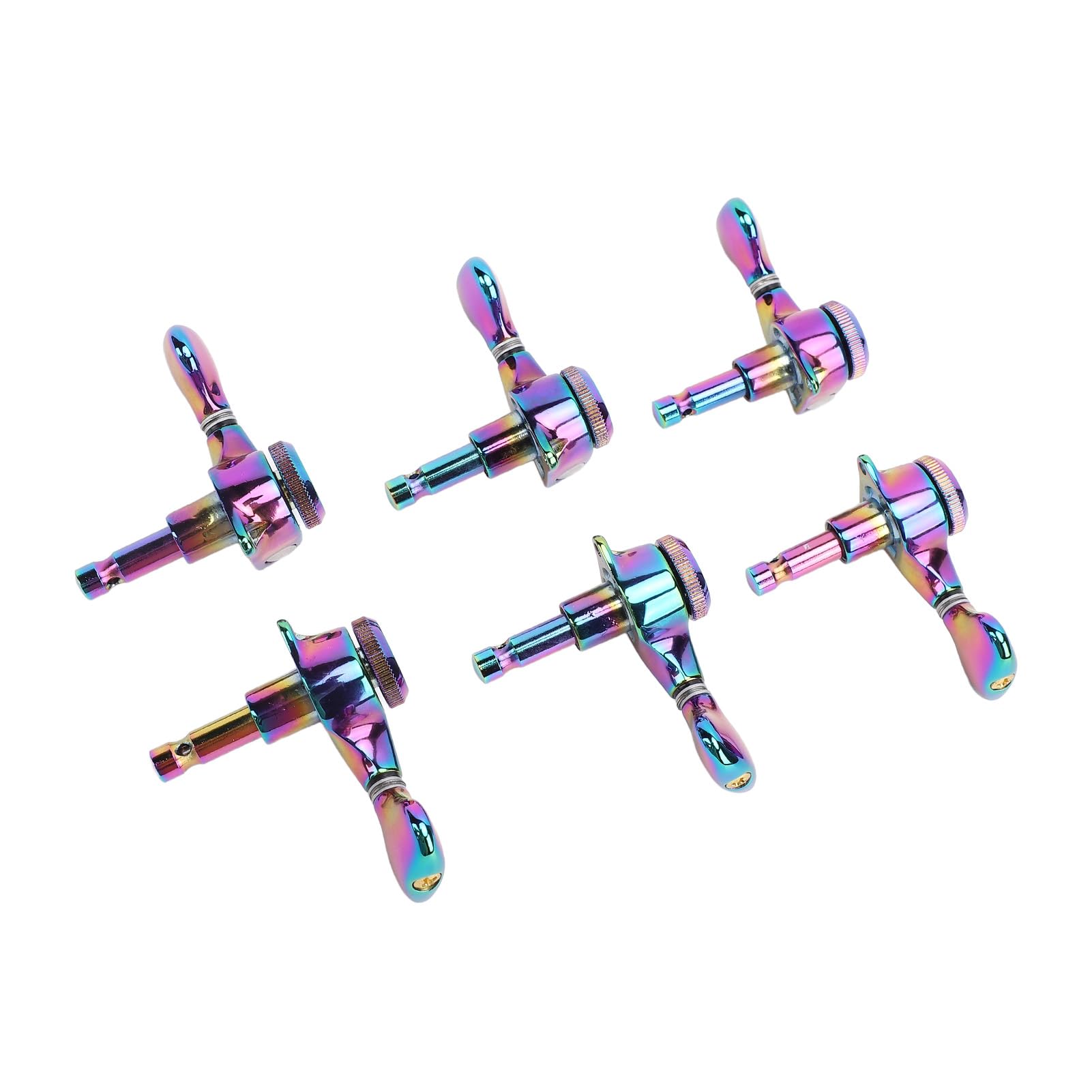 EMUKOEP 3L 3R Chitarra Locking Tuner Keys Meccanica Accordatore di Ricambio per Chitarra Elettrica Folk Stile ST
