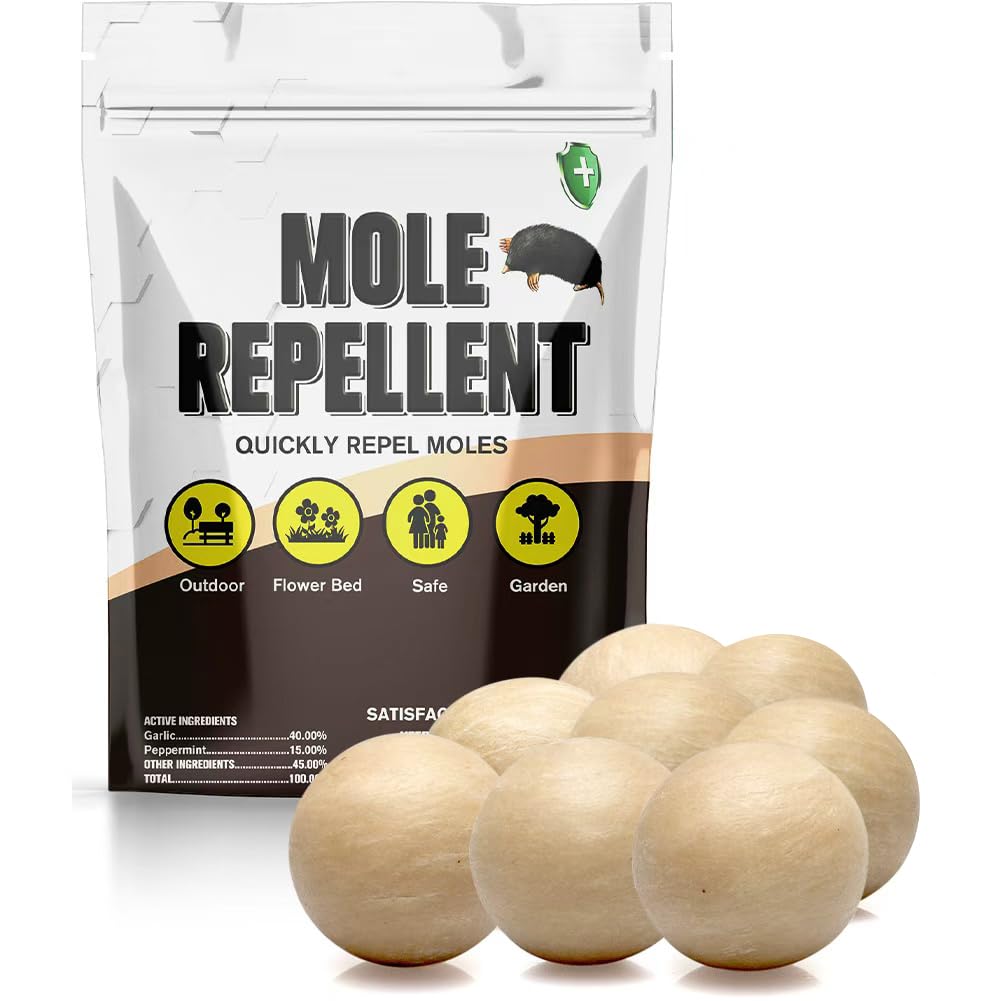 CLVDOFSS Mole Repellent 8 Pack