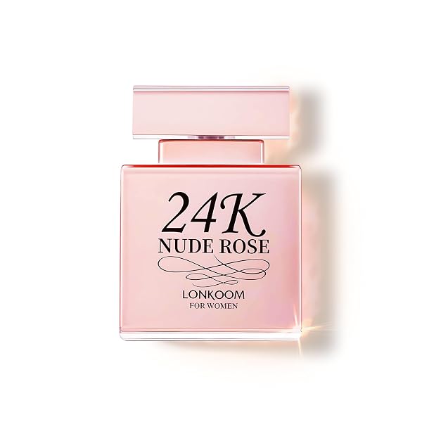 Lonkoom 24K Pink Temptation Perfumes, Floral Fruity Vanilla Amber Notes