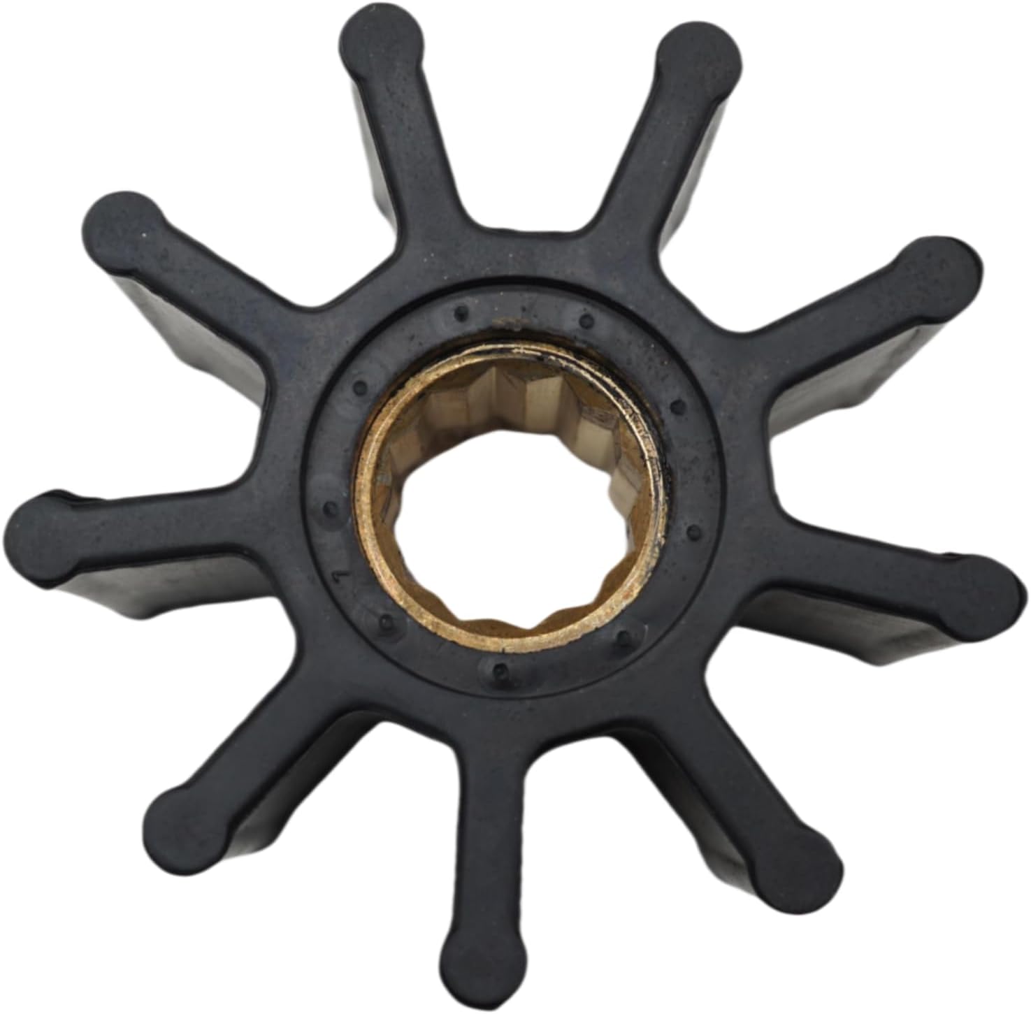 091029B Raw Sea Water Pump Impeller Kit Replaces for Jabsco 836-0001-P for Caterpillar 9 Blade