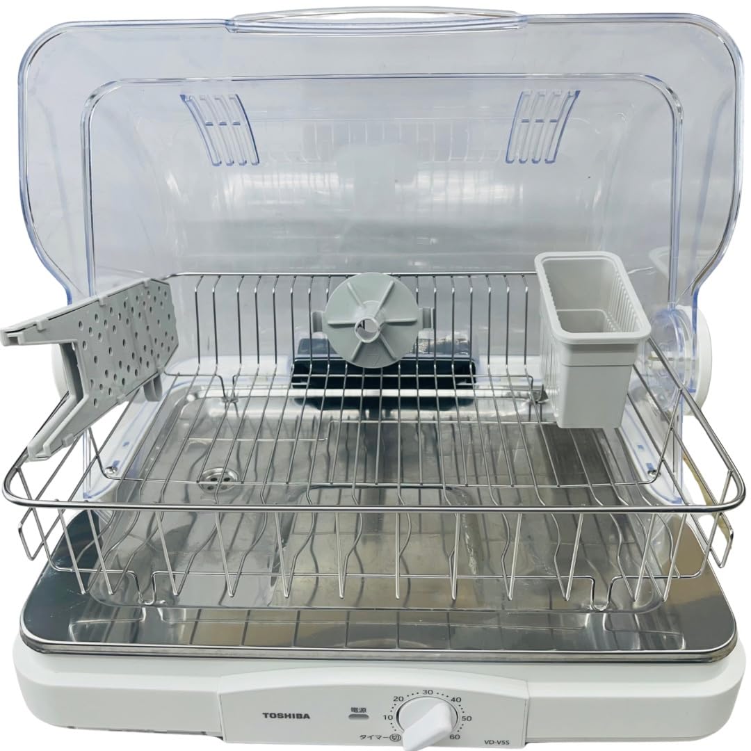 Amazon | 東芝 VD-V5S(W) 食器乾燥器 ホワイト VDV5S(W) | 東芝