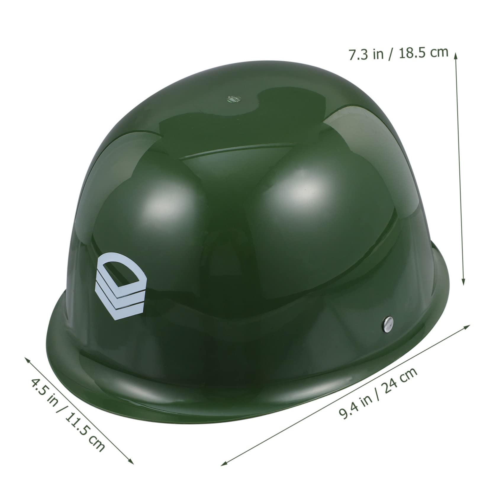 FRCOLOR Compact Lightweight Toy Soldier Hat Boys and Girls Cosplay Helmet Children's Plaything