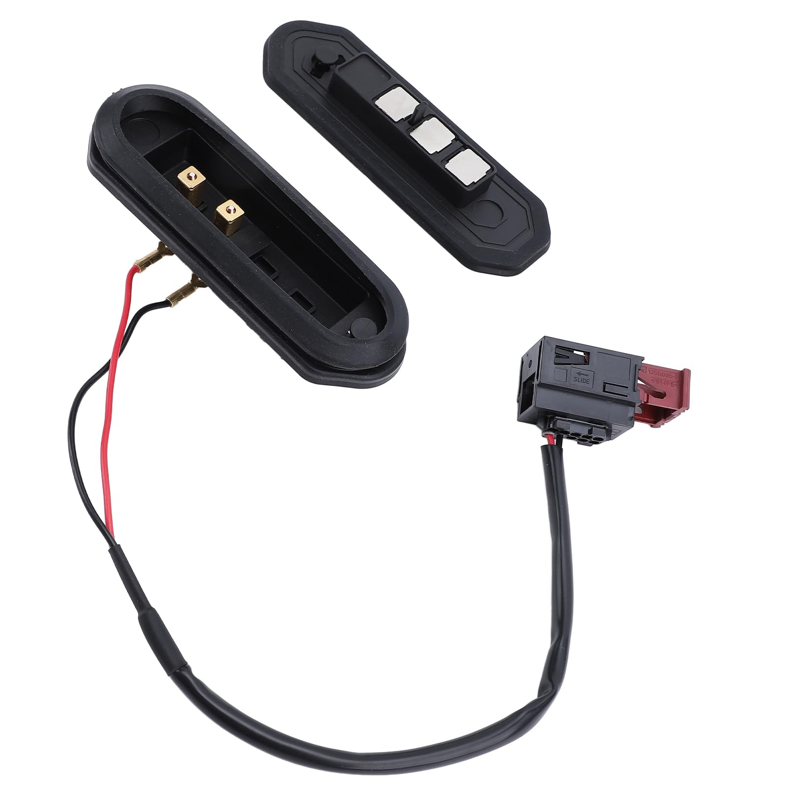 Interruptor de Contacto de Puerta Corredera 1348483080 2 Pines 3 Pines Reemplazo de Rendimiento Estable Ducato Jumper Material ABS Resistente